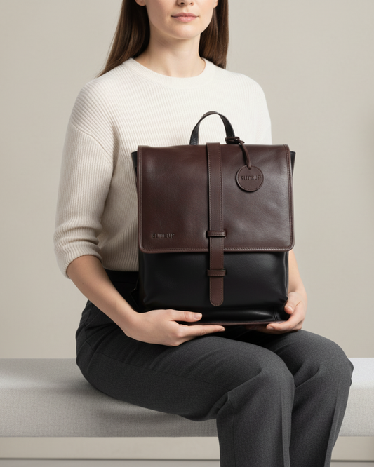 Turgid Leather Backpack – Pure Leather Travel Backpack for Men & Women