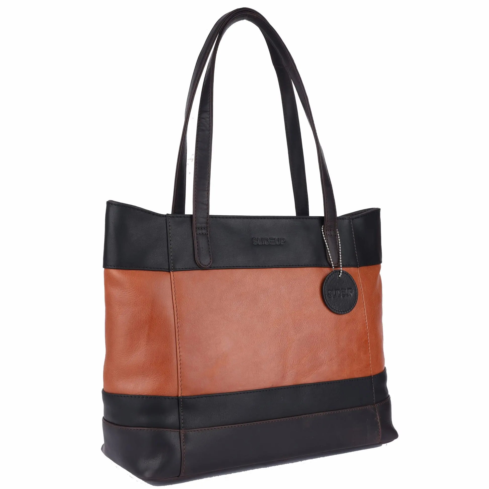 Chirpy Leather Tote Bag for Women SLIDEUP BAGS