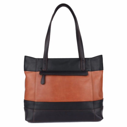 Chirpy Leather Tote Bag for Women SLIDEUP BAGS