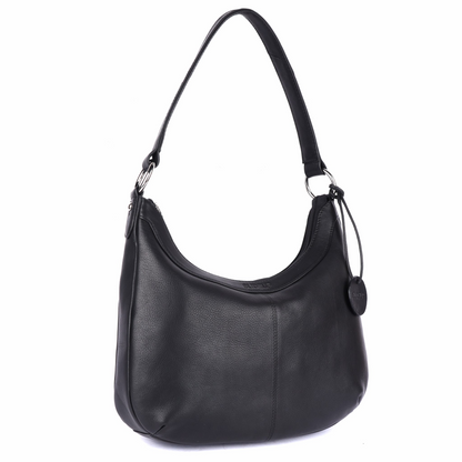 Bubble Leather Bag – Women’s Genuine Leather Tote with RFID