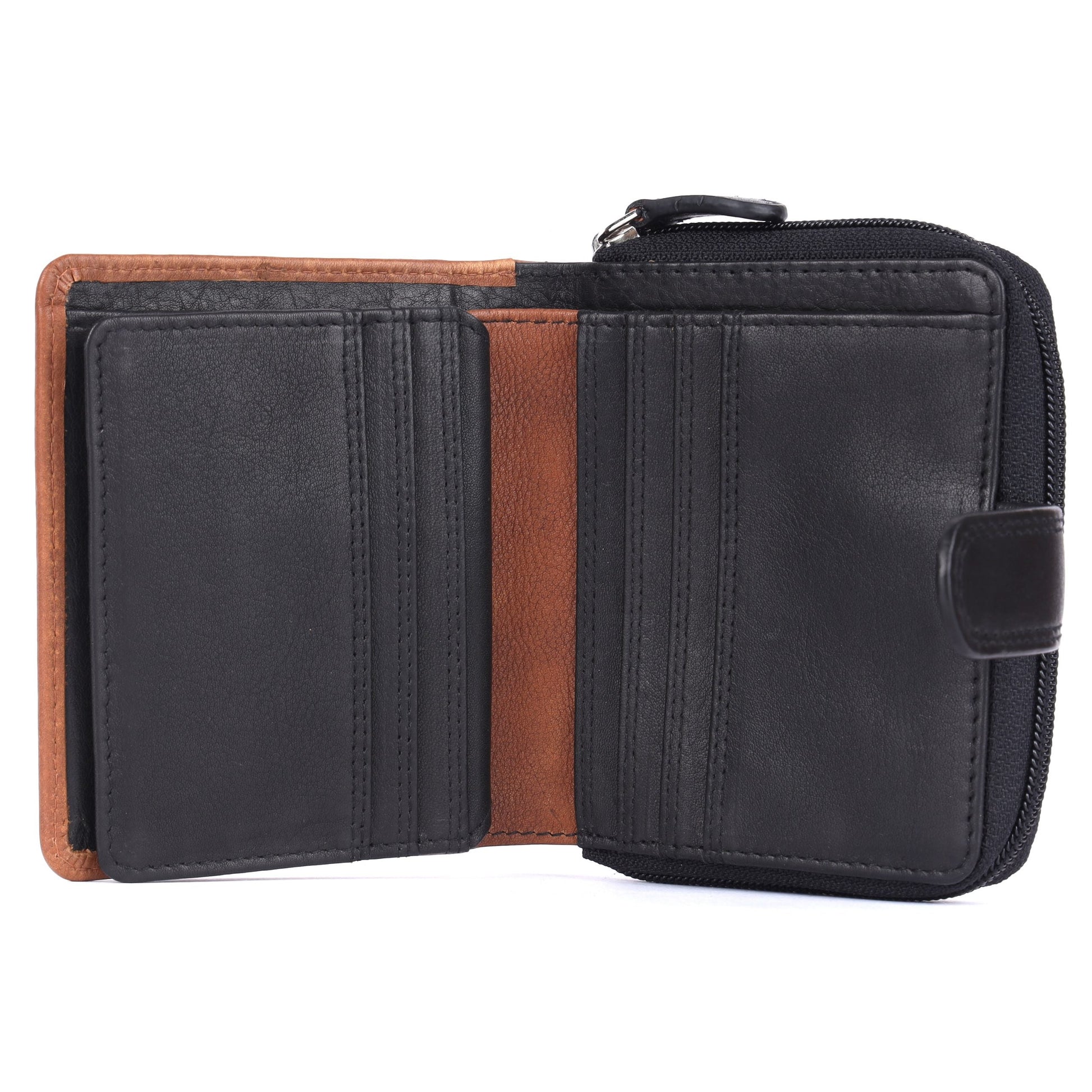 Snappy Leather Wallet SLIDEUP BAGS