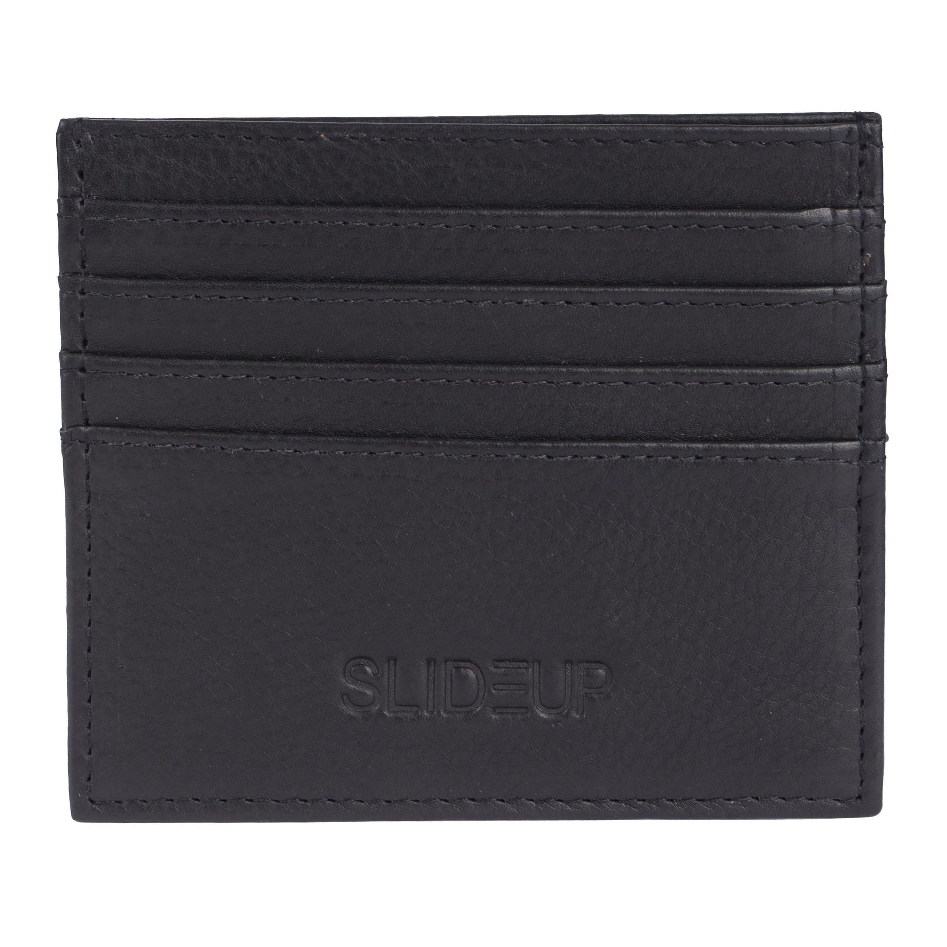 Pine Leather Card case SLIDEUP BAGS