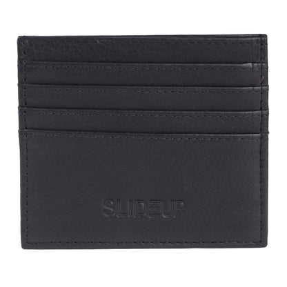 Pine Leather Card case SLIDEUP BAGS