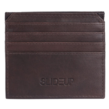 Imbue Leather Card case SLIDEUP BAGS