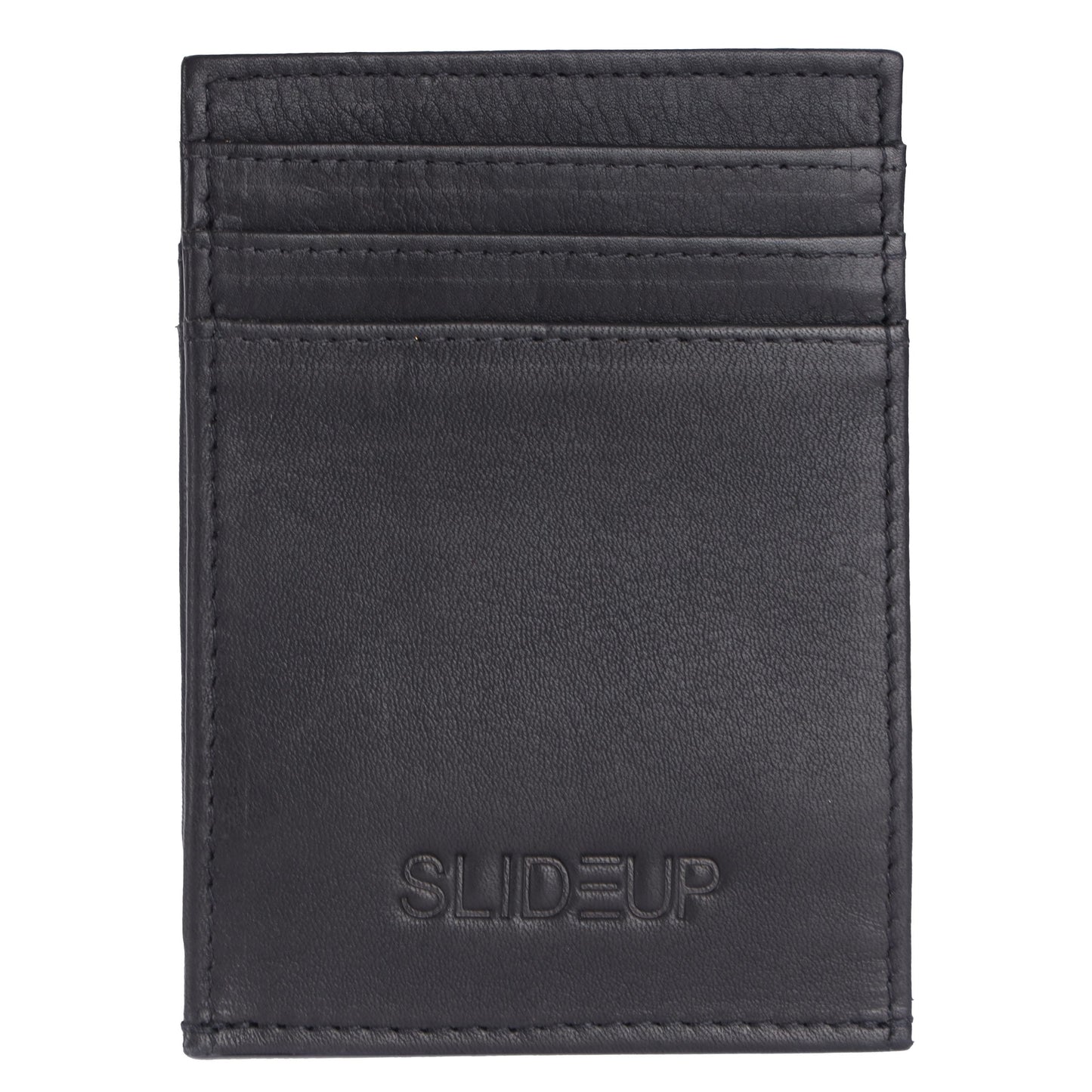 Pine Leather Card case SLIDEUP BAGS