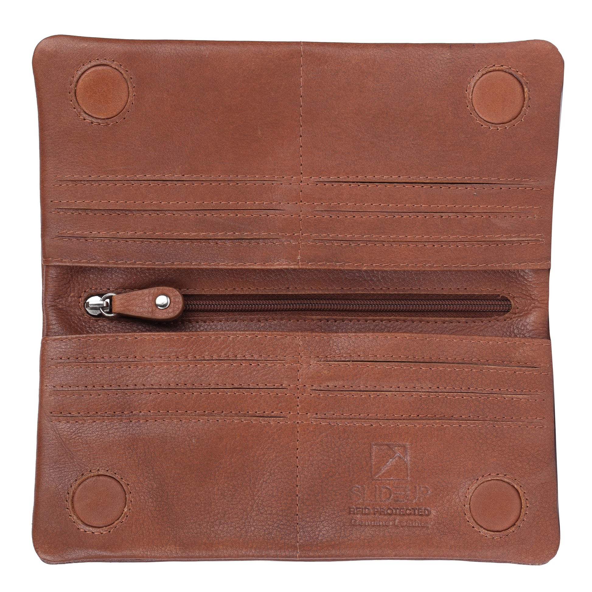 Upbeat Leather Wallet SLIDEUP BAGS