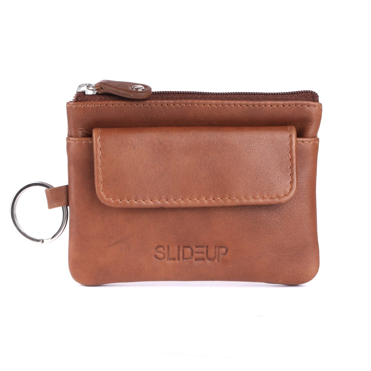 Minikin Leather Key pouch SLIDEUP BAGS