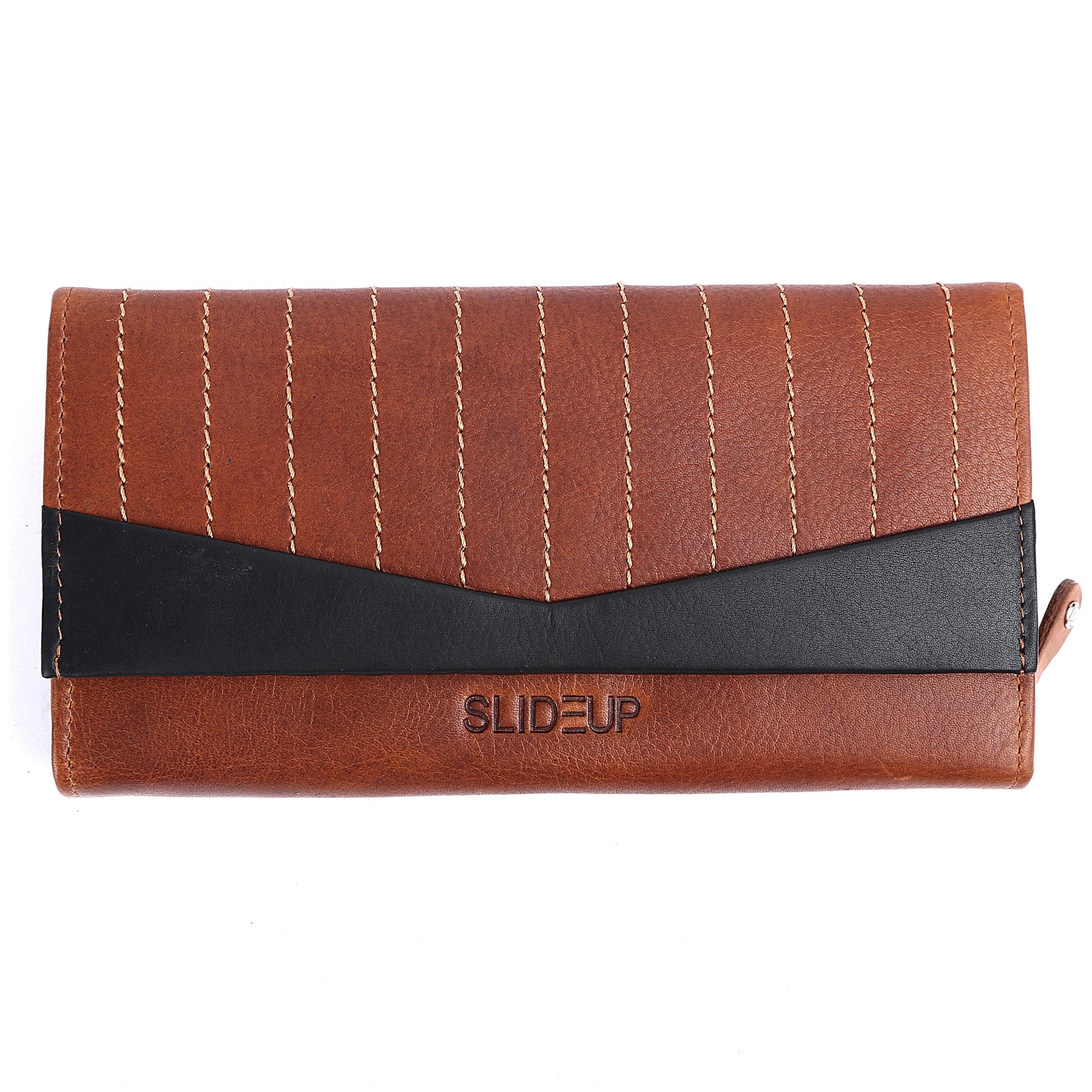 Mirthful Leather Wallet SLIDEUP BAGS