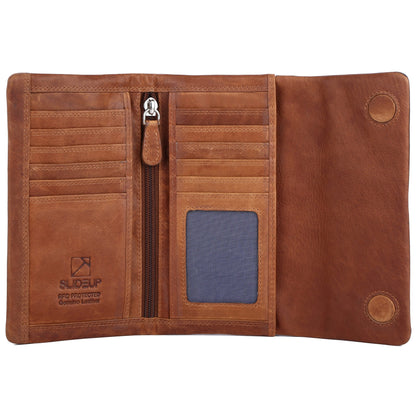 Gratified Leather Wallet SLIDEUP BAGS