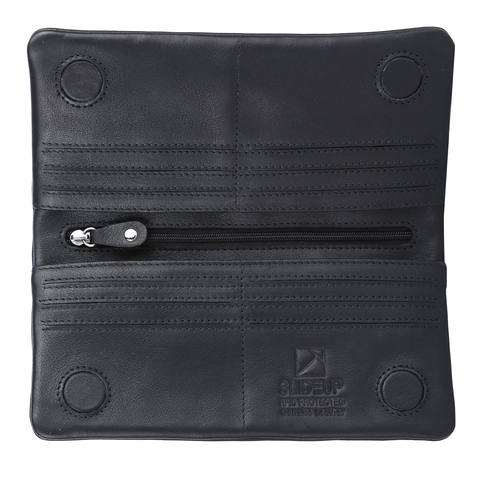 Upbeat Leather Wallet SLIDEUP BAGS