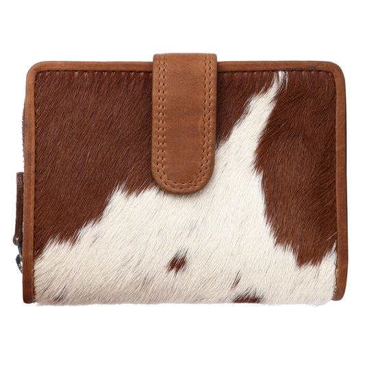 Glad Leather Hair-on Wallet SLIDEUP BAGS