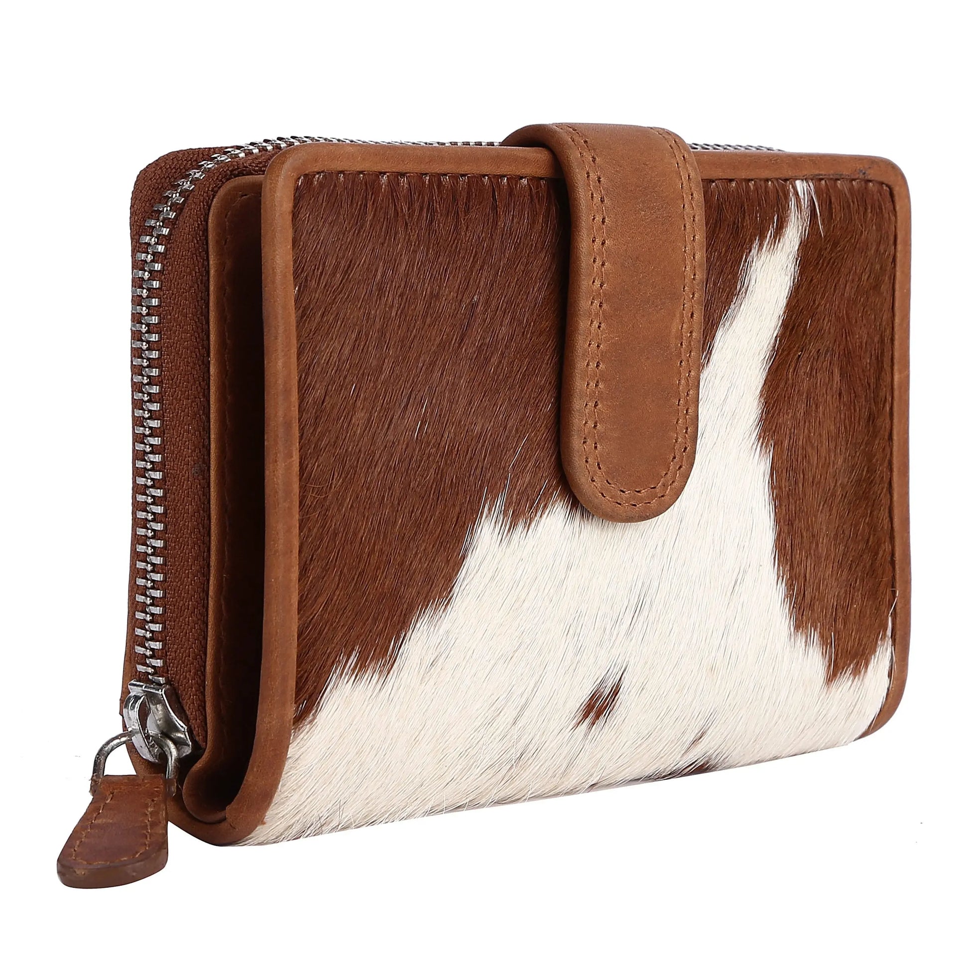 Glad Leather Hair-on Wallet SLIDEUP BAGS