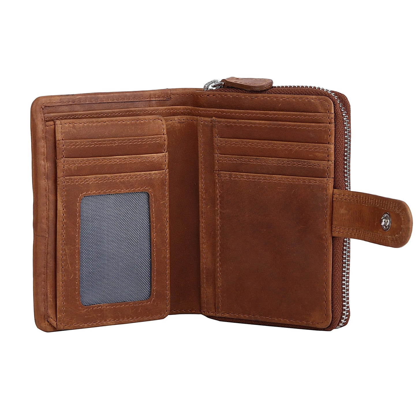 Glad Leather Hair-on Wallet SLIDEUP BAGS