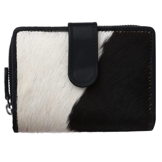 Glad Leather Hair-on Wallet SLIDEUP BAGS