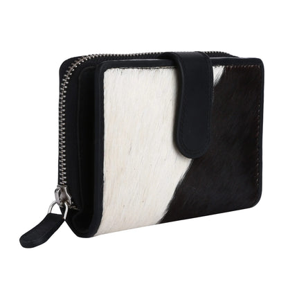 Glad Leather Hair-on Wallet SLIDEUP BAGS