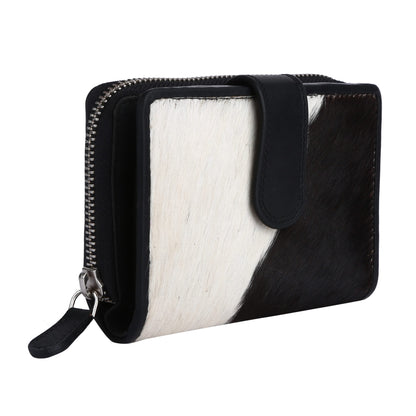 Glad Leather Hair-on Wallet SLIDEUP BAGS